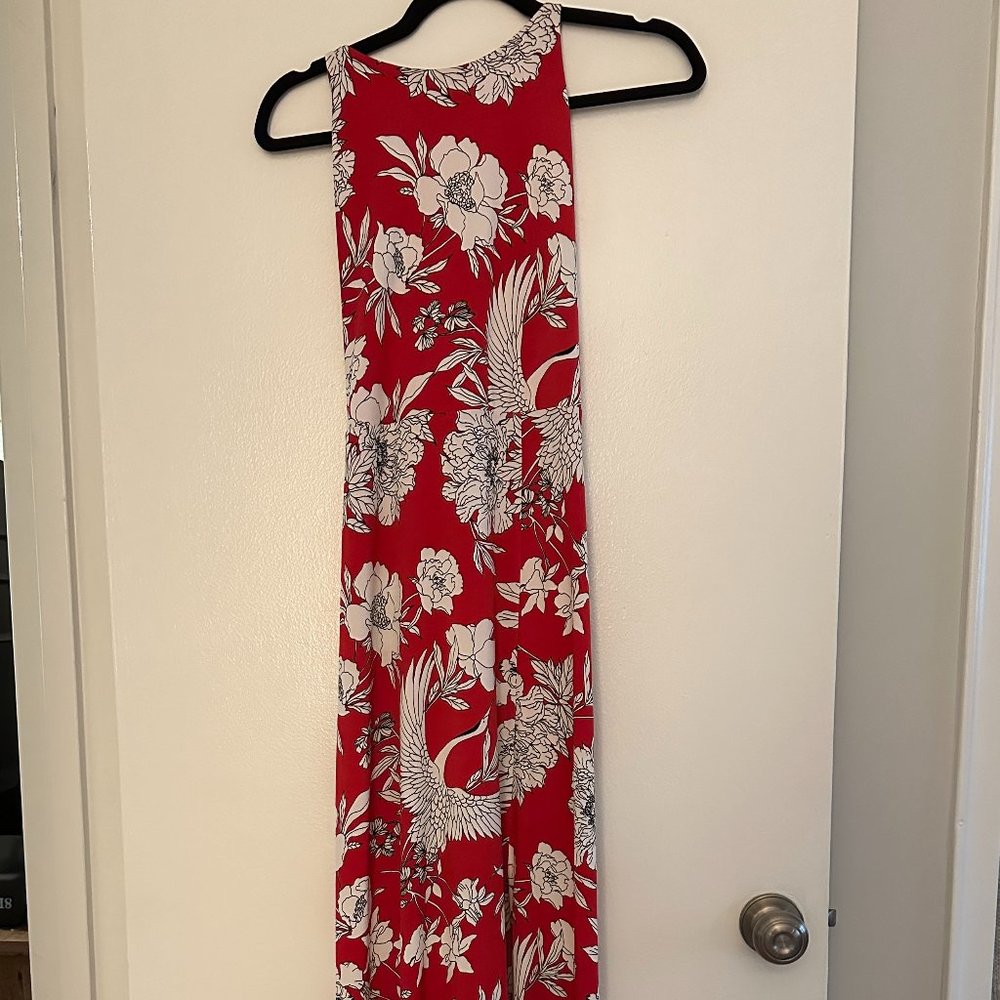 Red Open Back Keyhole Maxi Dress *AS SEEN ON S5 of LOVE IS BLIND*